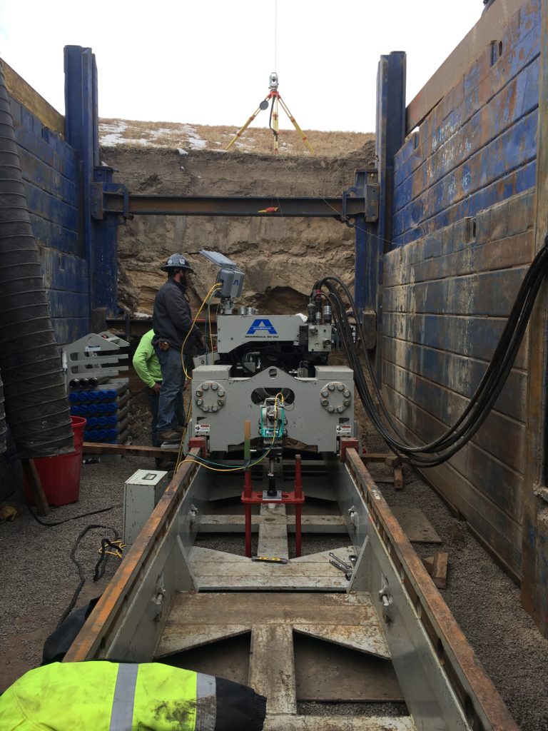 Modern Guidance for Auger Boring Matches Growth of Technology