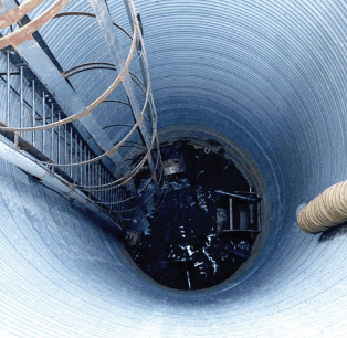 Chanate/Mendocino Area Sewer Replacement, North Trunk Sewer Project – GBM 4800 Jacking Frame, Guidance System, Casing and Auger Assemblies