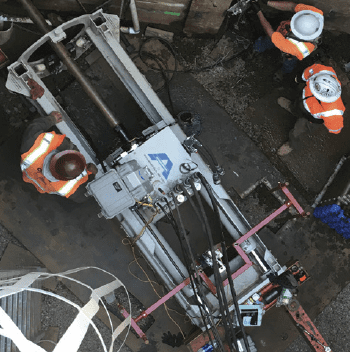Sewer Group 786 – GBM 240A Jacking Frame, Guidance System, Casing and Auger Assemblies