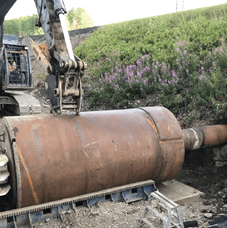 Highway 16 Tyhee Passing Lane – GBM 240A Jacking Frame & Guidance System