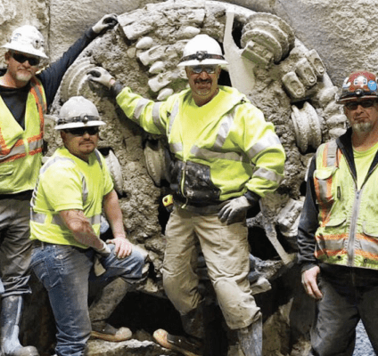 SR 37 Offsite Drainage Outfall Storm Sewer – North Segment – SL60C MTBM system, Mixed-Face Disc Cutter Head, AZ100 TGS