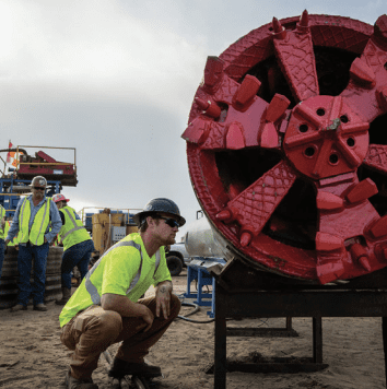 Fuel Transfer Line Replacement – SL30C MTBM with Soft Ground Cutter Head