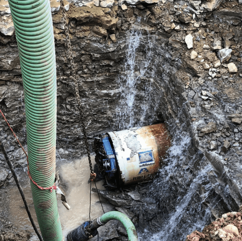 Contract 20-05 Oregon St. Reconstruct W. 28th Ave. Utility & Pump Station Upgrades – Rock Boring Unit, Model RBU 36