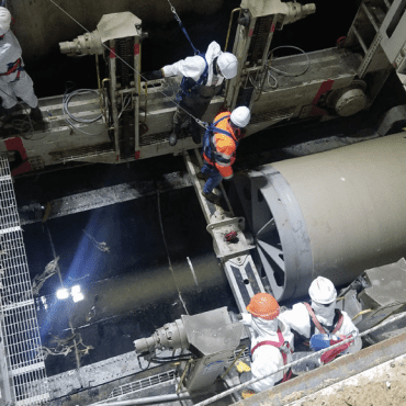 Q Line South – SLS 100 Modular Jacking Frame and Diesel Power Pack