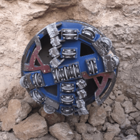 Mainline Segment 9, I-20/ Railroad Crossing – TBM 48SCII, 50-in. OD Disc Cutter Head, Tunnel Boring System with 5200 Pump Unit, 524 Haul Uni